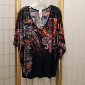 Mode Fabuleux Multi-Colored Knit Top #487
